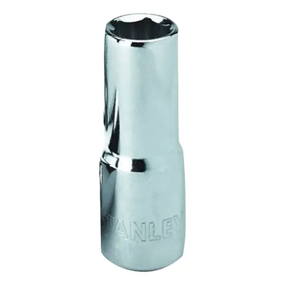 Dado Largo Hexagonal Cromado Stanley 3/8  X 10mm