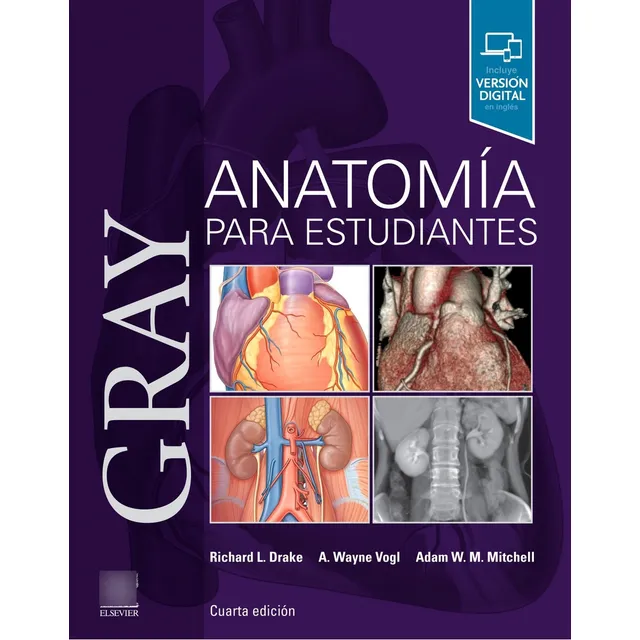 Libro Anatomía De Gray Para Estudiantes 2020 Original Y Nuev