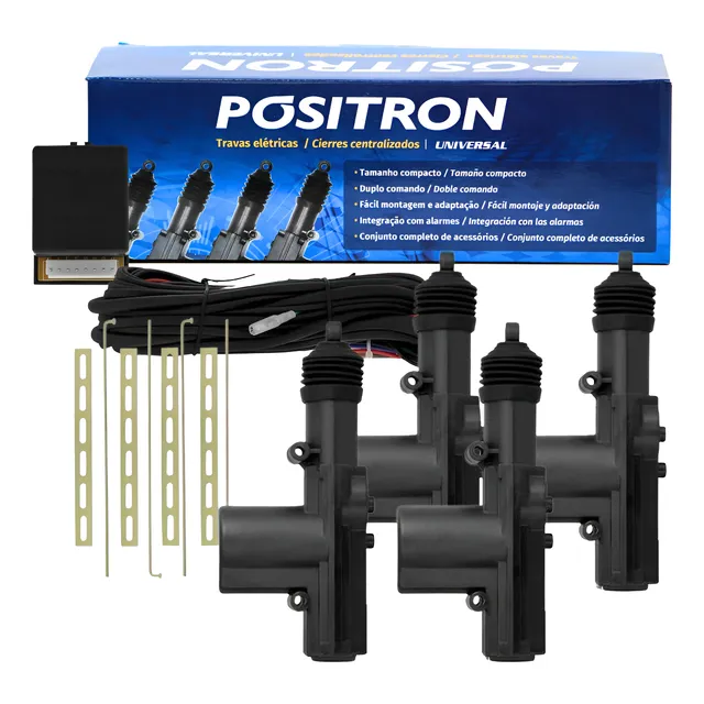 Trava Elétrica Universal Positron 4portas Tr420 2serventia
