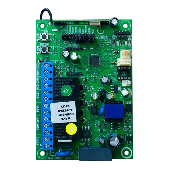 Placa Central Wave Connect Seg G2 G3 Corredizo Levadizo
