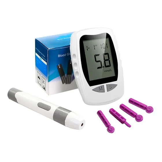 Kit Glucómetro 50 Lancetas + 50 Cintas Reactivas