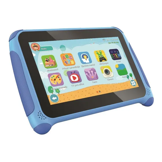 Tablet 7" 16GB color celeste 2GB de memoria RAM