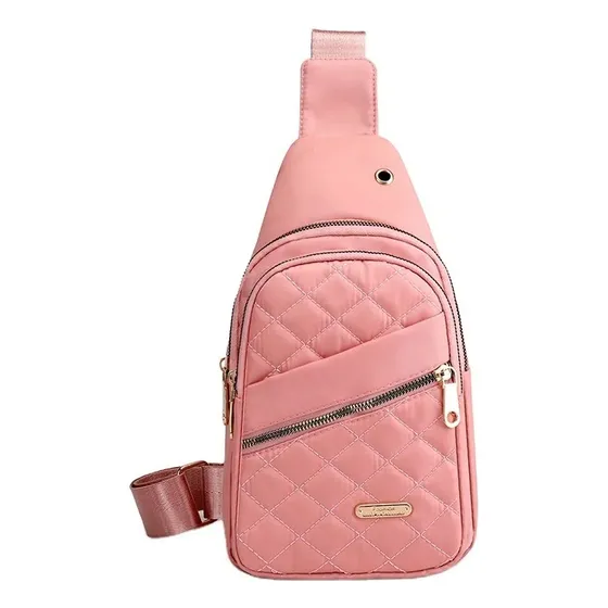 Morral Cruzado Riñonera Con 3 Cierrres Y 1 Interior