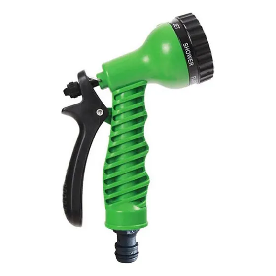 Pistola De Riego Para Manguera Jardín De 7 Patrones De Riego