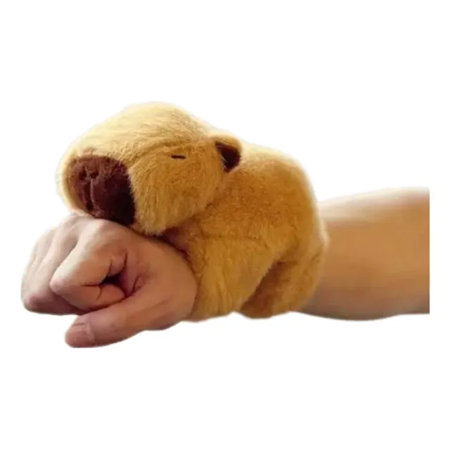 Capibara Peluche Pack X 2 Brazalete Pulsera Abrazable Kawaii