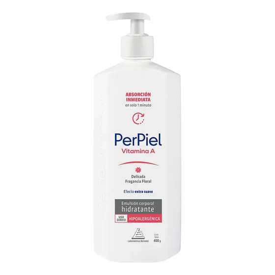 Perpiel Absorción Inmediata Con Fragancia Emulsión 400gr