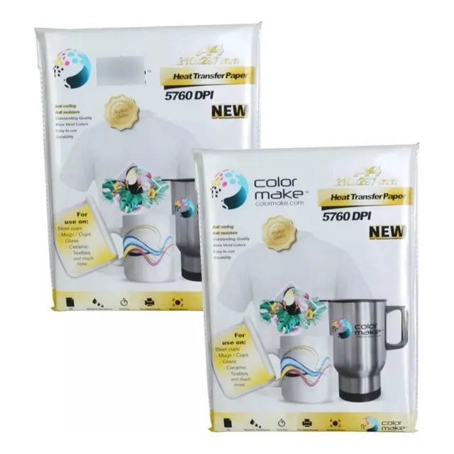 Papel Para Sublimar Colormake Premium A4 200 Hojas