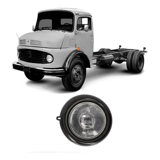 Optica Camion Colectivo Mercedes Benz 1114 Con Aro Negro Vic