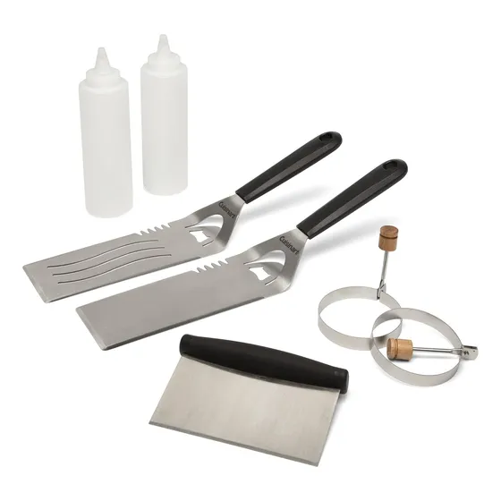 Juego Cuisinart De Utensilios Para Plancha 7 Piezas Acero