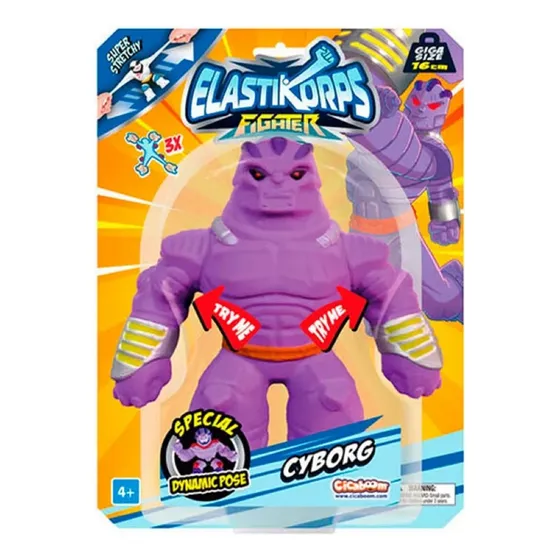 Muñecos Super Estirables Elastikorps Maxi Stretchy