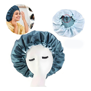 Gorro De SatĂn Para Dormir Y Proteger El Cabello Doble Capa Gorro De SatĂn Para Dormir Y Proteger El Cabello Doble Capa