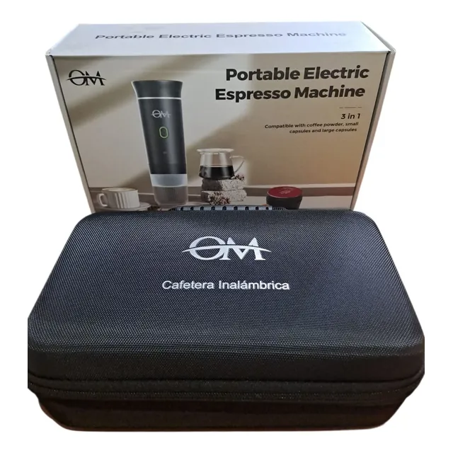 Maquina De Cafe Portatil De Espresso Mini Capsulas Colores