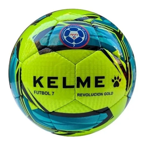 Balón Kelme Fútbolito ( Futbol 7 ) Revolución 7 N°5 Color Verde limón