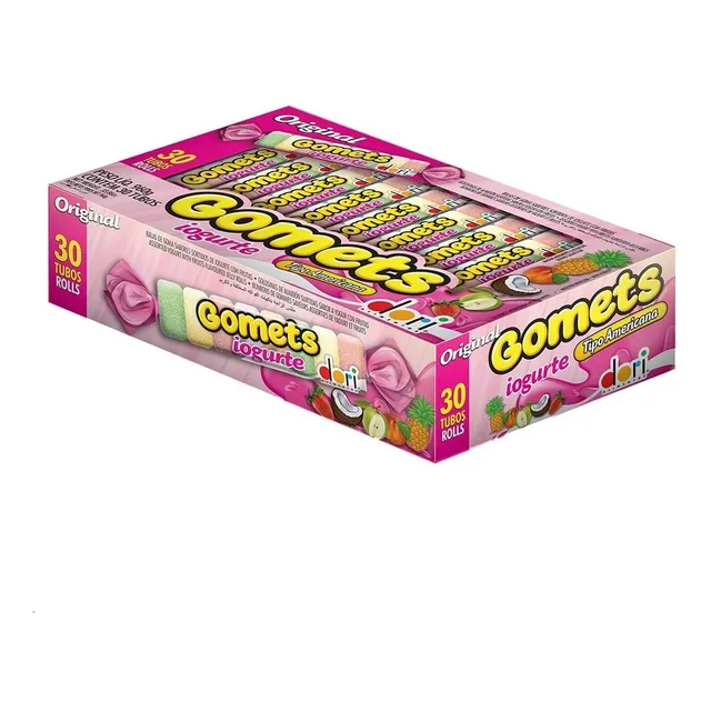 Kit 3 Caixas Bala De Goma Sortida Gomets C/30 Cada - Atacado