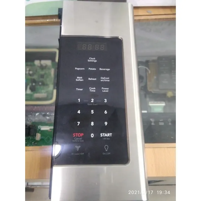 Panel Control Acero Inox. Microondas Frigidaire 5304509419