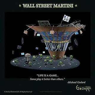 Cuadro Wall Street Martini Cuadro Wall Street Martini