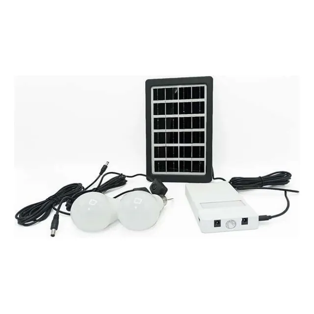 Kit De Iluminacion Led Por Carga Solar 3w Ilumven