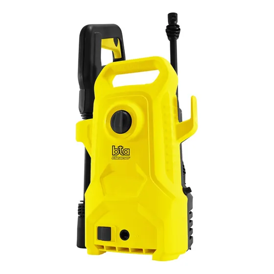 Hidrolavadora 105 Bar 1400w Bta 841020 Bt105 Lanza Y Mang. Color Amarillo Frecuencia 50