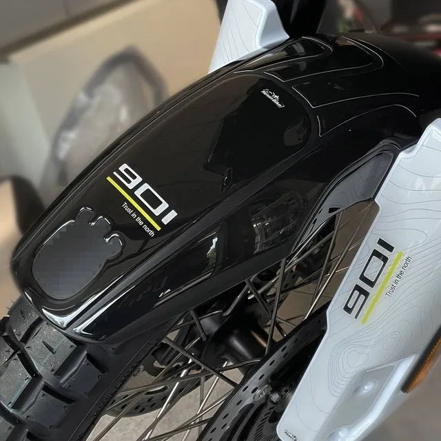 Calcomanías De Resina 3d Para Moto Compatible Con Husqvarna