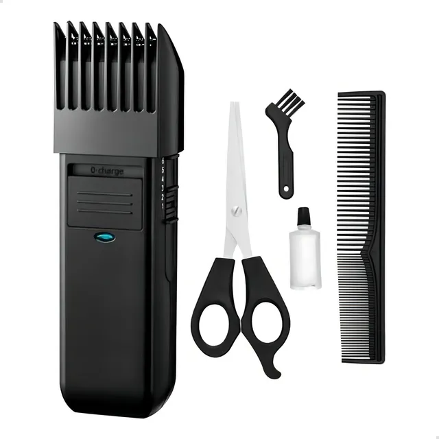 Barbeador Elétrico Aparador De Barba E Cabelo Sem... - 13055