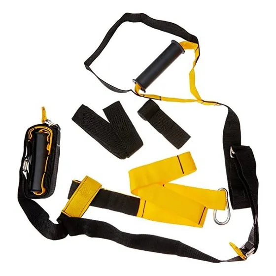 Fita Treinamento Suspensão Trx Completo Profissional Cor Amarelo