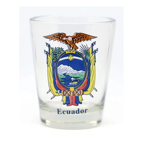 Ecuador Escudo Chupito