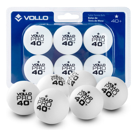 Kit 6 Bolas De Tênis De Mesa Bolinhas De Ping Pong Branca 1 Estrela Vollo Abs 40mm Kit 6 Bolas De Tênis De Mesa Bolinhas De Ping Pong Branca 1 Estrela Vollo Abs 40mm