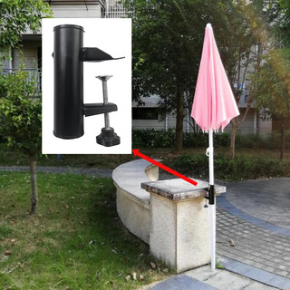 Paragüero, Soporte Ajustable, Pinza, Sombrilla Paragüero, Soporte Ajustable, Pinza, Sombrilla