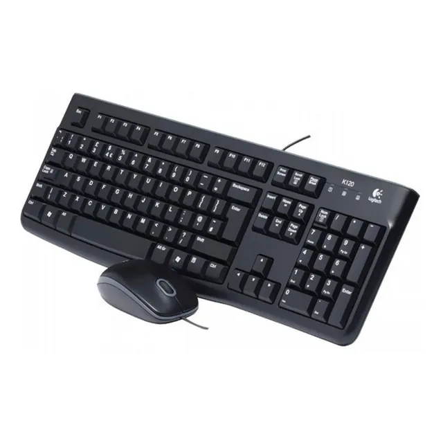 Combo Teclado + Mouse Usb Logitech Mk120