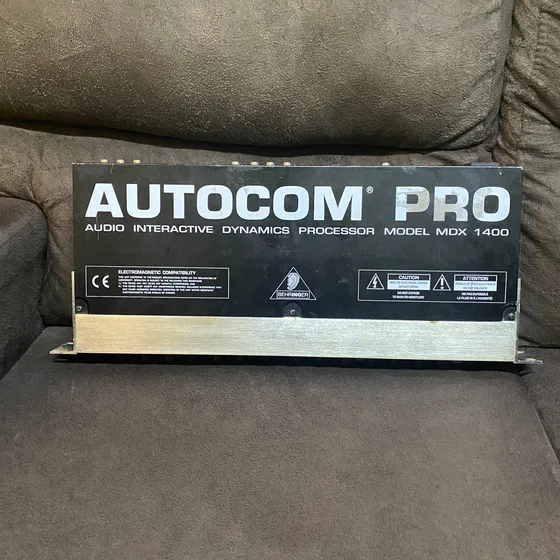 Compressor Behringer Autocom Pro Mdx 1400 - Fotos Reais!