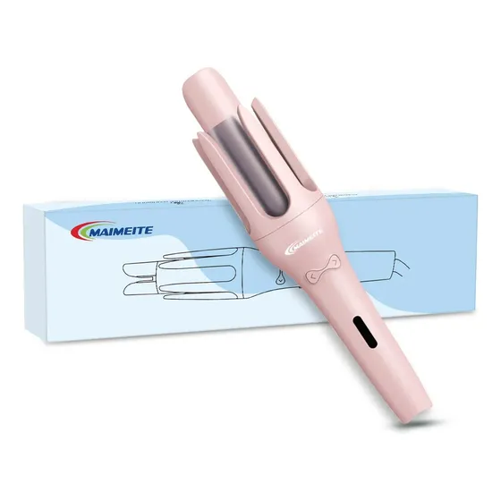 Modelador De Cachos Automatico Maimeite Profiss Bivolt Rosa