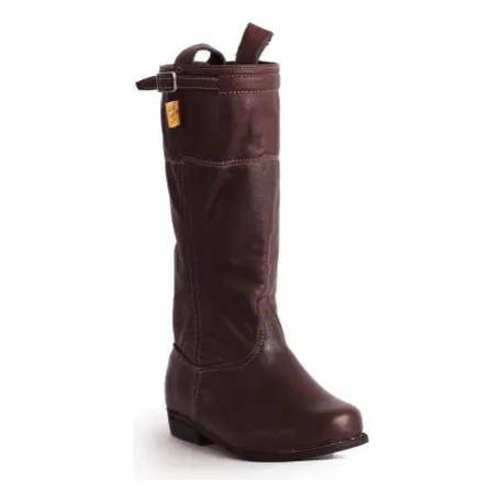 Botas Caña Larga De Niño 100% Cuero