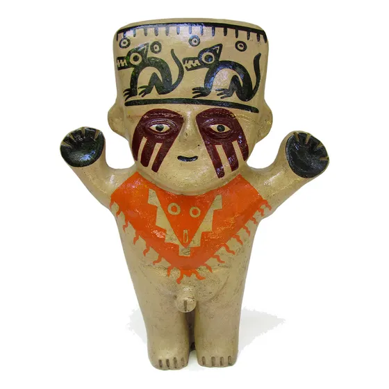 Cuchimilco Figura Idolo Ceramica Inca Precolombina Mamakolla