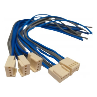 Kit 5 Chicote Conector Módulo Amplificador Falcon Stetsom Kit 5 Chicote Conector Módulo Amplificador Falcon Stetsom