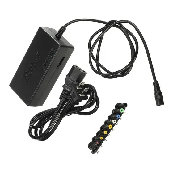 Adaptador De Corriente Universal Ca/cc Radox 130-396 70w Amarillo