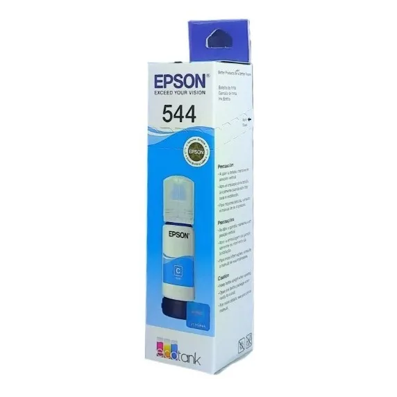 Tinta Epson Cian Ecotank T544 L1110 L3110 L3150 L3160 L5190