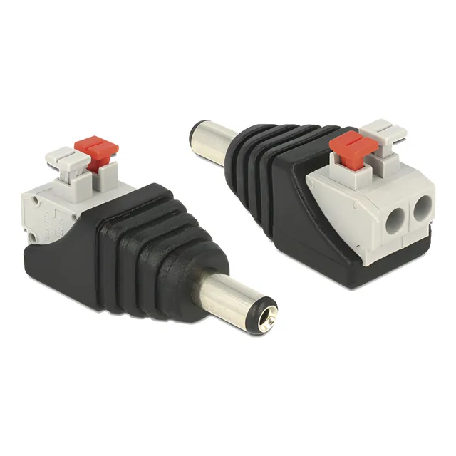 20 Adaptadores Conector Plug Jack Cctv 3.5 Mm Macho Jr52x