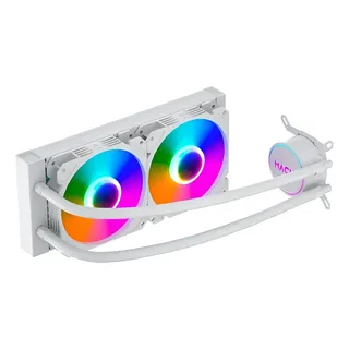 Water Cooler Mach1 Logic, Rgb, 240mm, Amd E Intel, Branco Branco