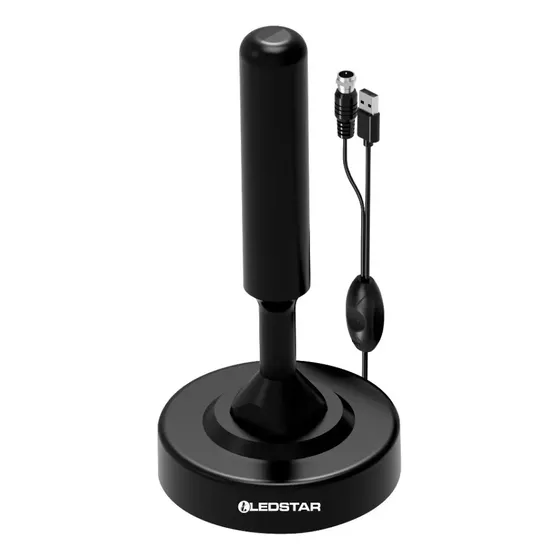 Antena Digital Isdbt Amplificada Usb Canales Digitales LTV-533USB | Cuotas sin interés