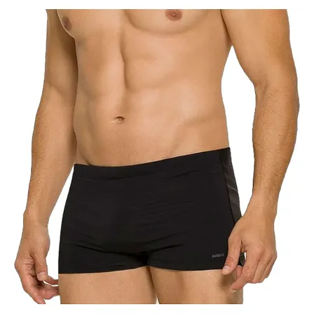 Sunga Boxer Adulto Cordão Ajustável Proteção Uv50+ Selene