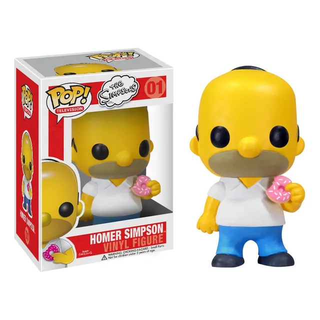 Figura Tipo Funko Pop Los Simpson Personajes Variados