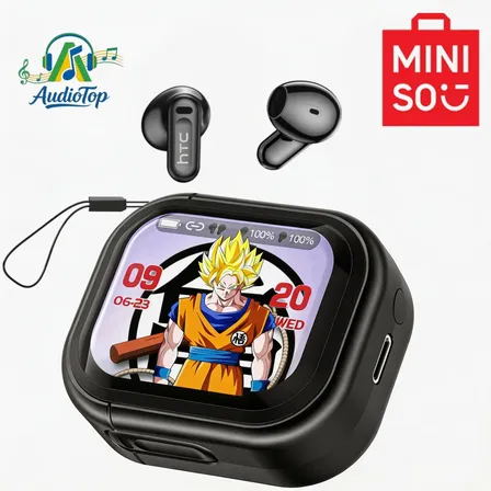 Fone Tradutor Ai In Ear Bluetooth Sem Fio Htc Ne20 Com Lcd Preto