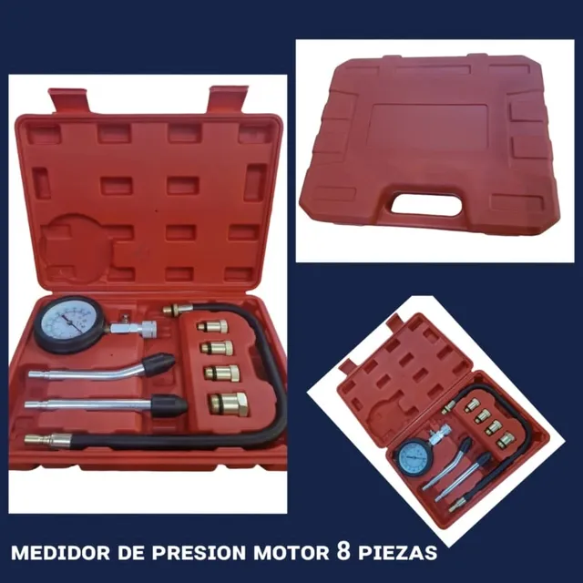 Medidor De Presión De Gasolina 8 Piezas.