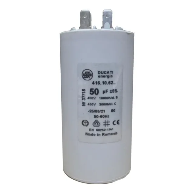 Capacitador Ducati 50mf 450v Uso Bomba 1.5hp Pedrollo Cpm650