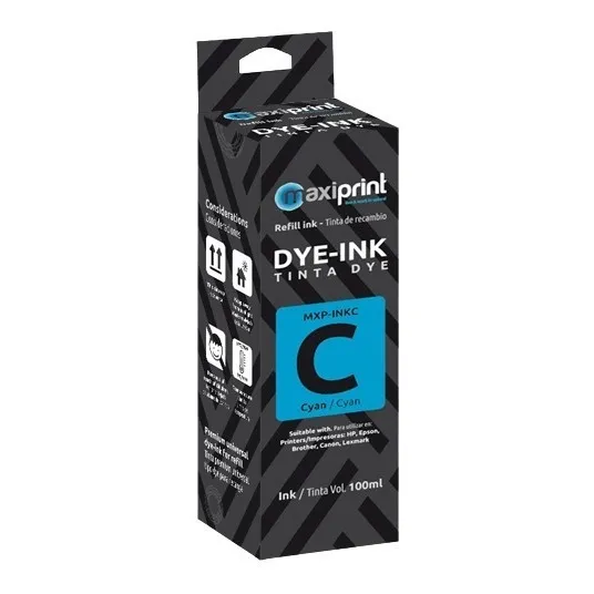 Tinta Universal Refill Hp Epson Canon Lexma Negra Maxiprint