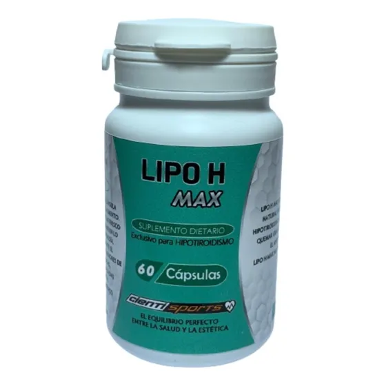 Lipo H Max Potente Quemador  Único Para Hipotiroidismo