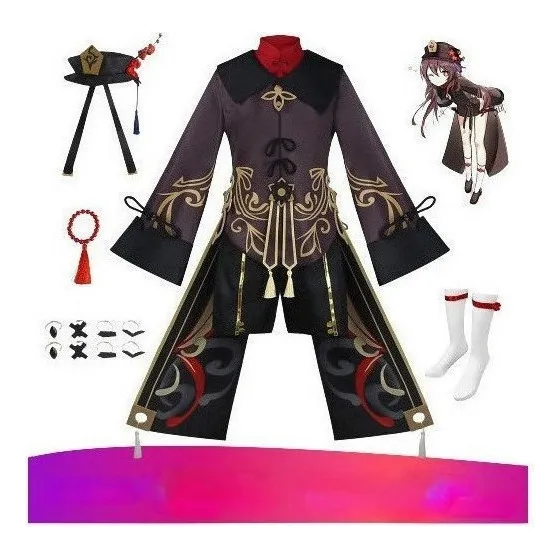 Trajes De Fantasia De Genshin Impact Hu Tao
