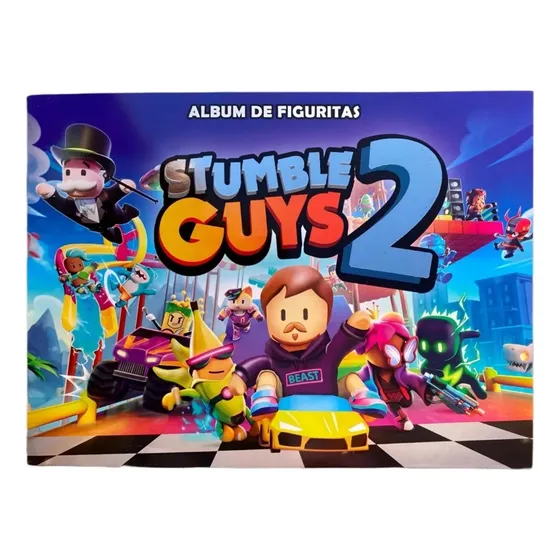Album Figuritas Stumble Guys 2 2023 - Algunas Figus Pegadas