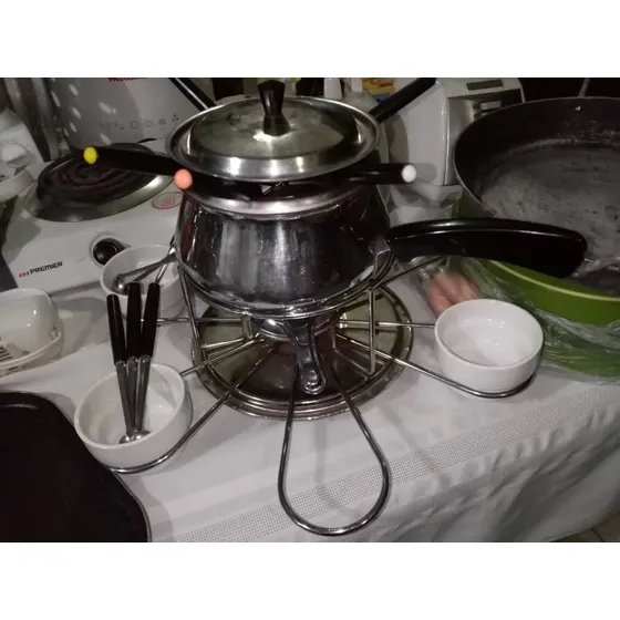 Olla Fonducera Grande Acero Inox Ventagaraje M16