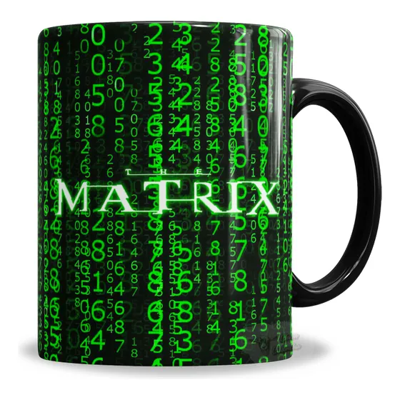 Taza De Cerámica Mágica Matrix Termosensible - Con Caja